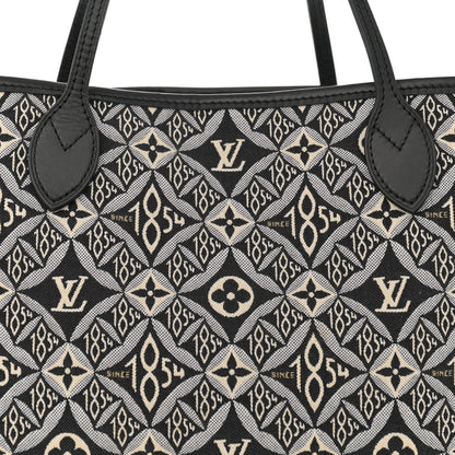 Louis Vuitton Jacquard Since 1854 Neverfull MM Grey 8 of 10