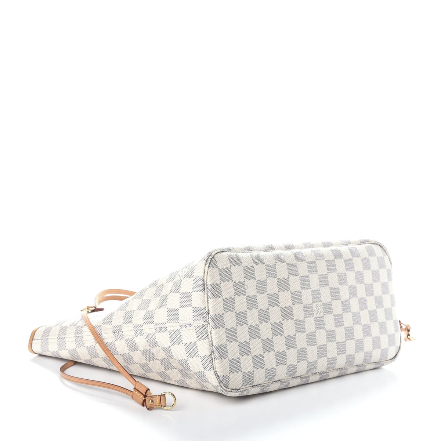 Damier Azur Neo Neverfull MM Rose Ballerine