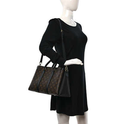 Louis Vuitton Monogram Soufflot MM Black 2 of 7