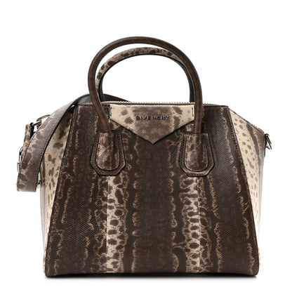 Givenchy Karung Snakeskin Small Antigona Beige 1 of 10