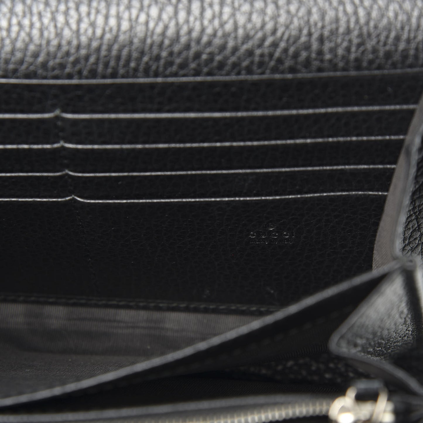 Calfskin Mini Dionysus Chain Wallet Black
