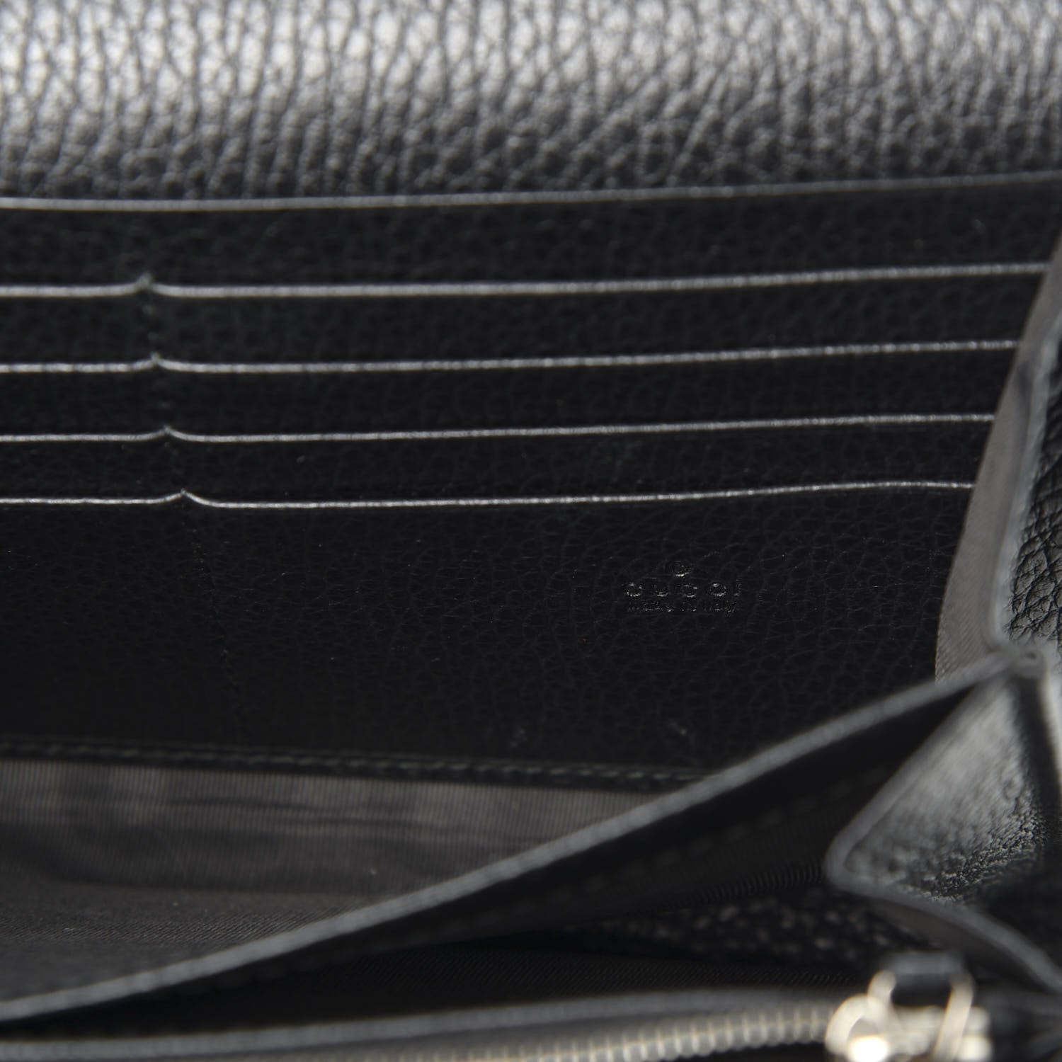 Gucci Calfskin Mini Dionysus Chain Wallet Black 5 of 10