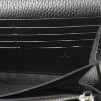 Gucci Calfskin Mini Dionysus Chain Wallet Black 5 of 10