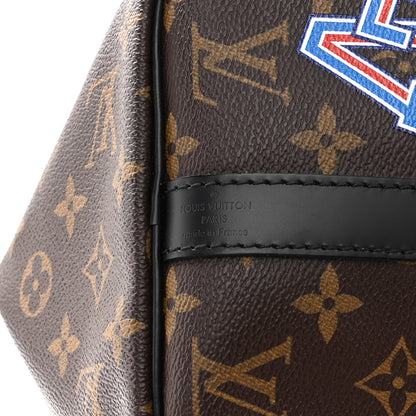 Louis Vuitton Monogram My World Tour Speedy Bandouliere 30 Black 5 of 8