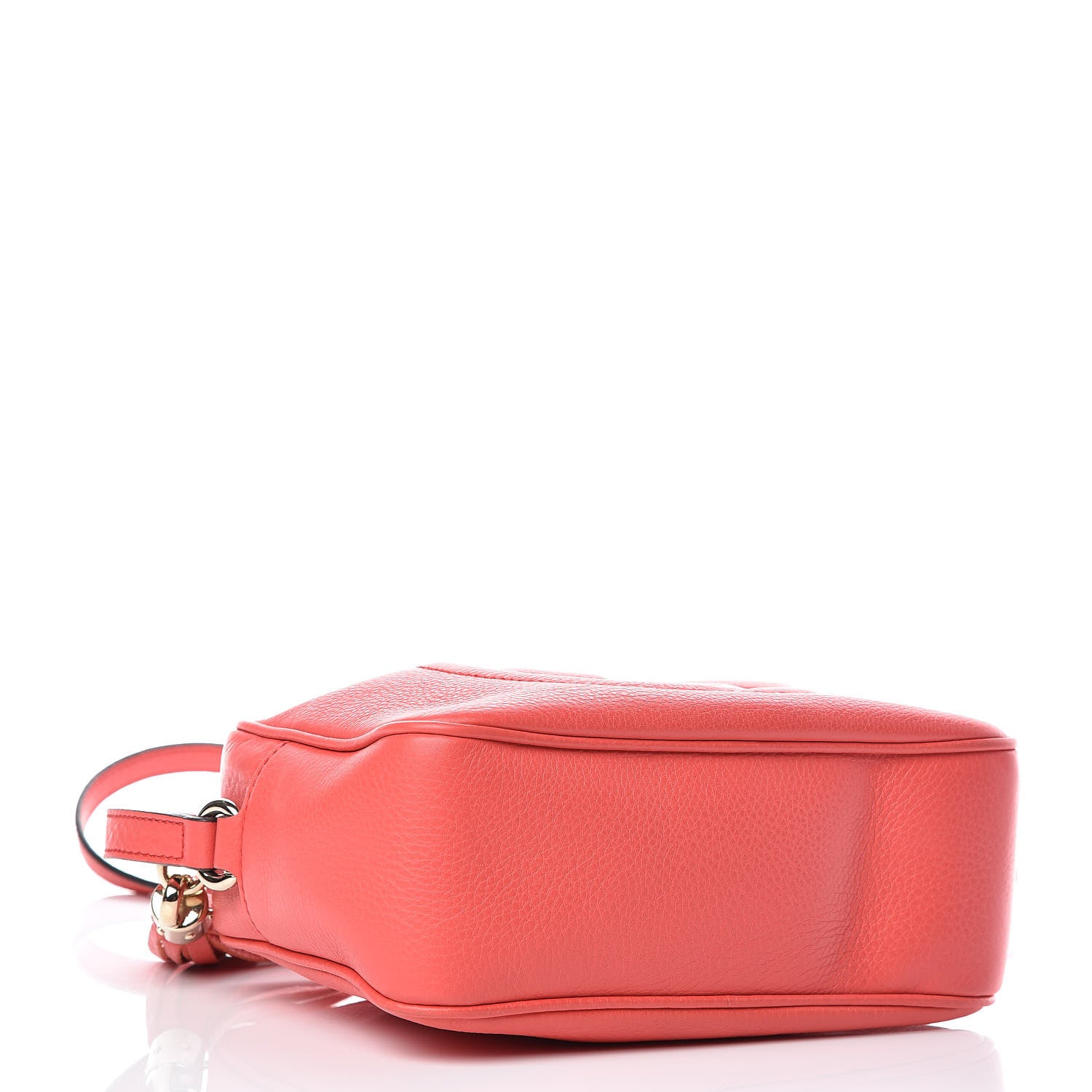 Gucci Pebbled Calfskin Small Soho Disco Bag Begonia Pink 4 of 10