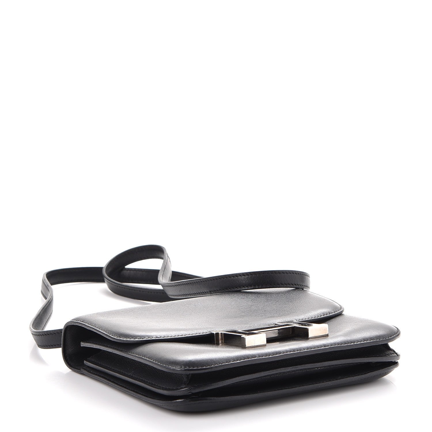 Hermes Veau Swift Enamel Constance 18 Black 4 of 24