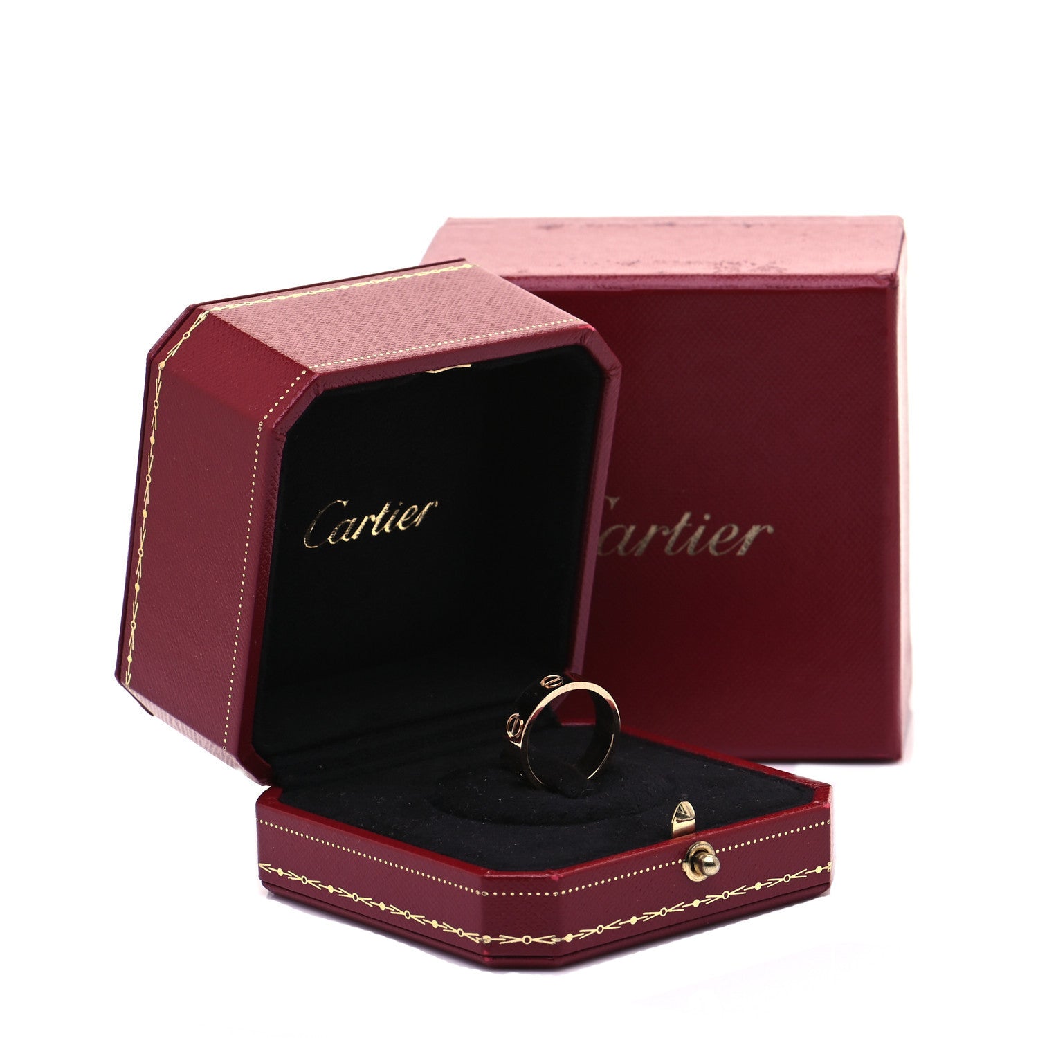 Cartier 18K Pink Gold 5.5mm LOVE Ring 53 6.25 5 of 5