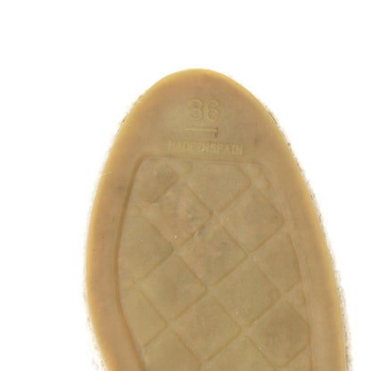 Chanel Lambskin CC Espadrilles 36 Light Pink 11 of 11
