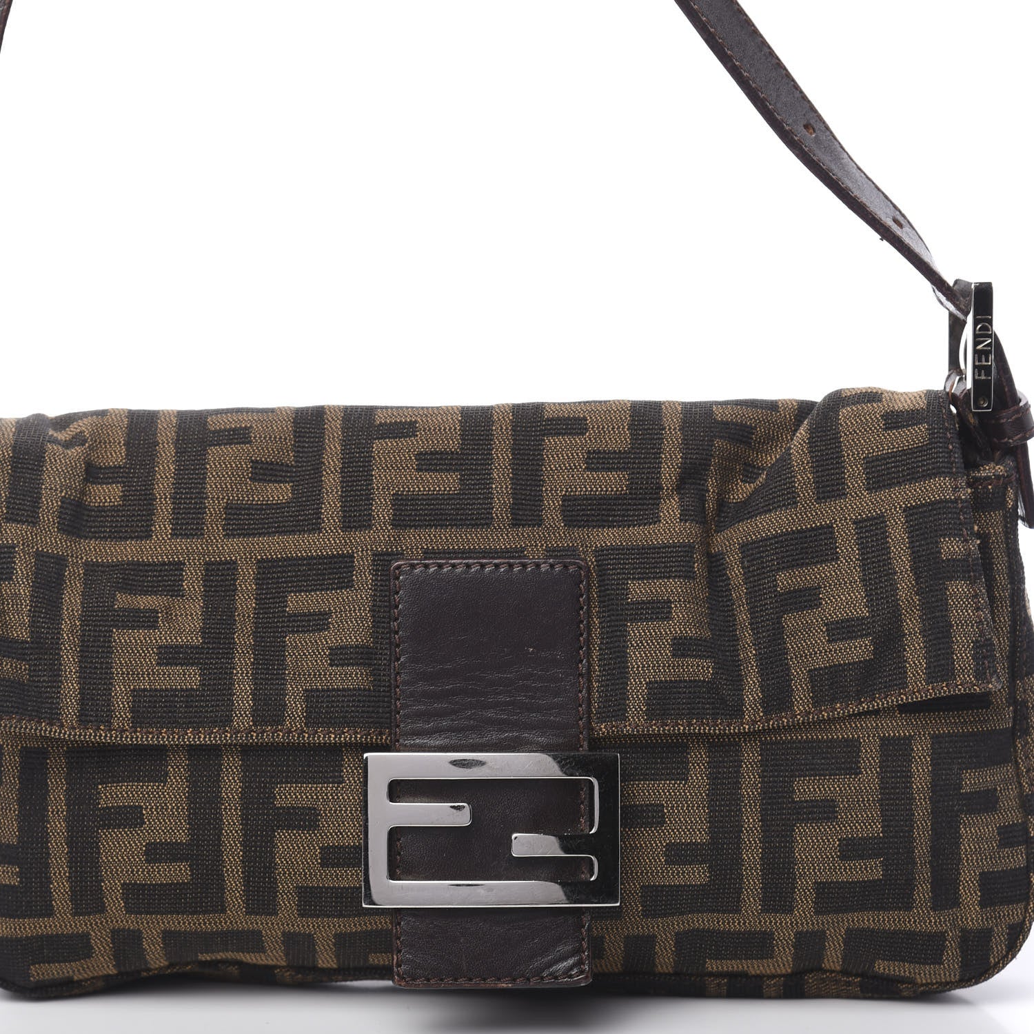 Fendi Zucca Baguette Tobacco 10 of 11