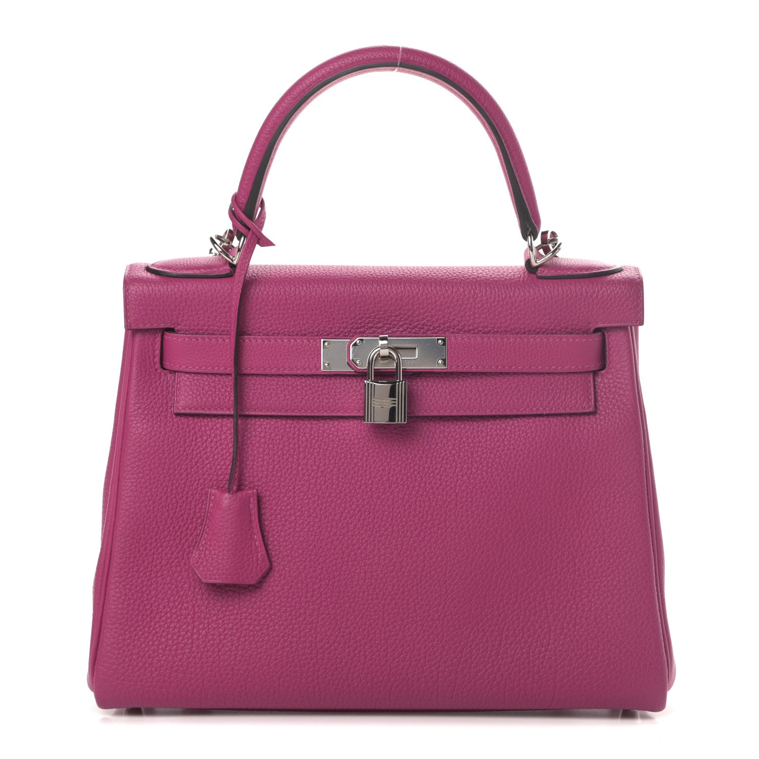 Hermes Togo Kelly Retourne 28 Rose Pourpre 1 of 11