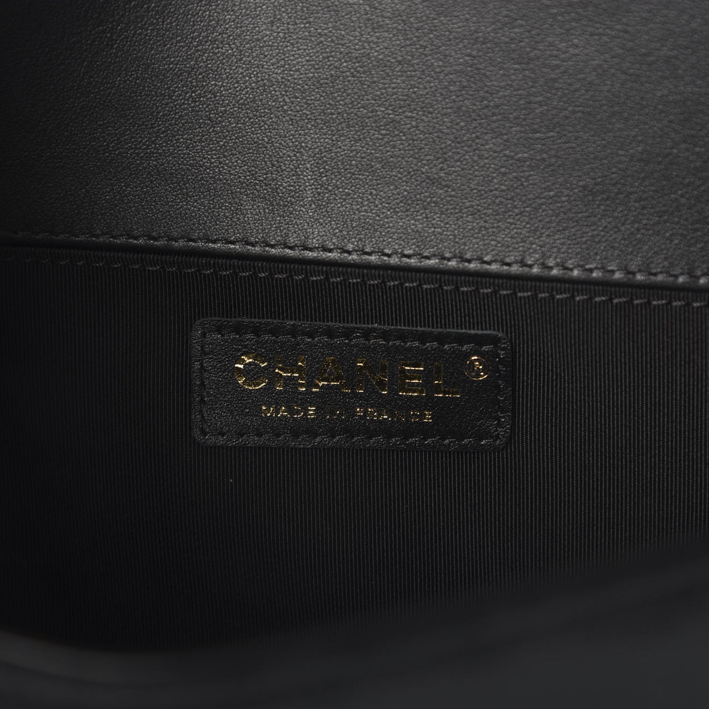 Velvet Quilted Medium Boy Flap Black
