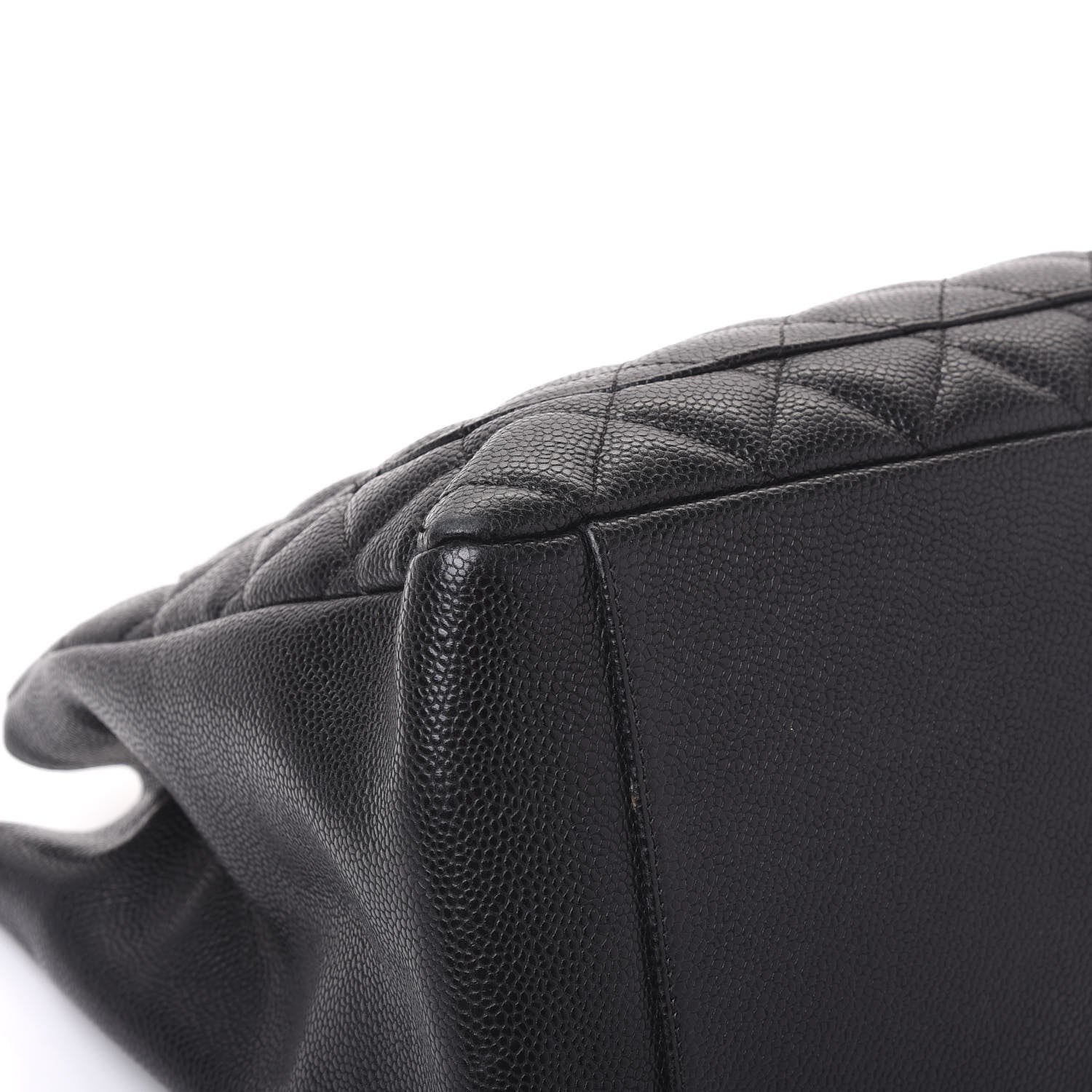 Chanel Caviar Quilted Grand Shopping Tote GST Black 7 of 11
