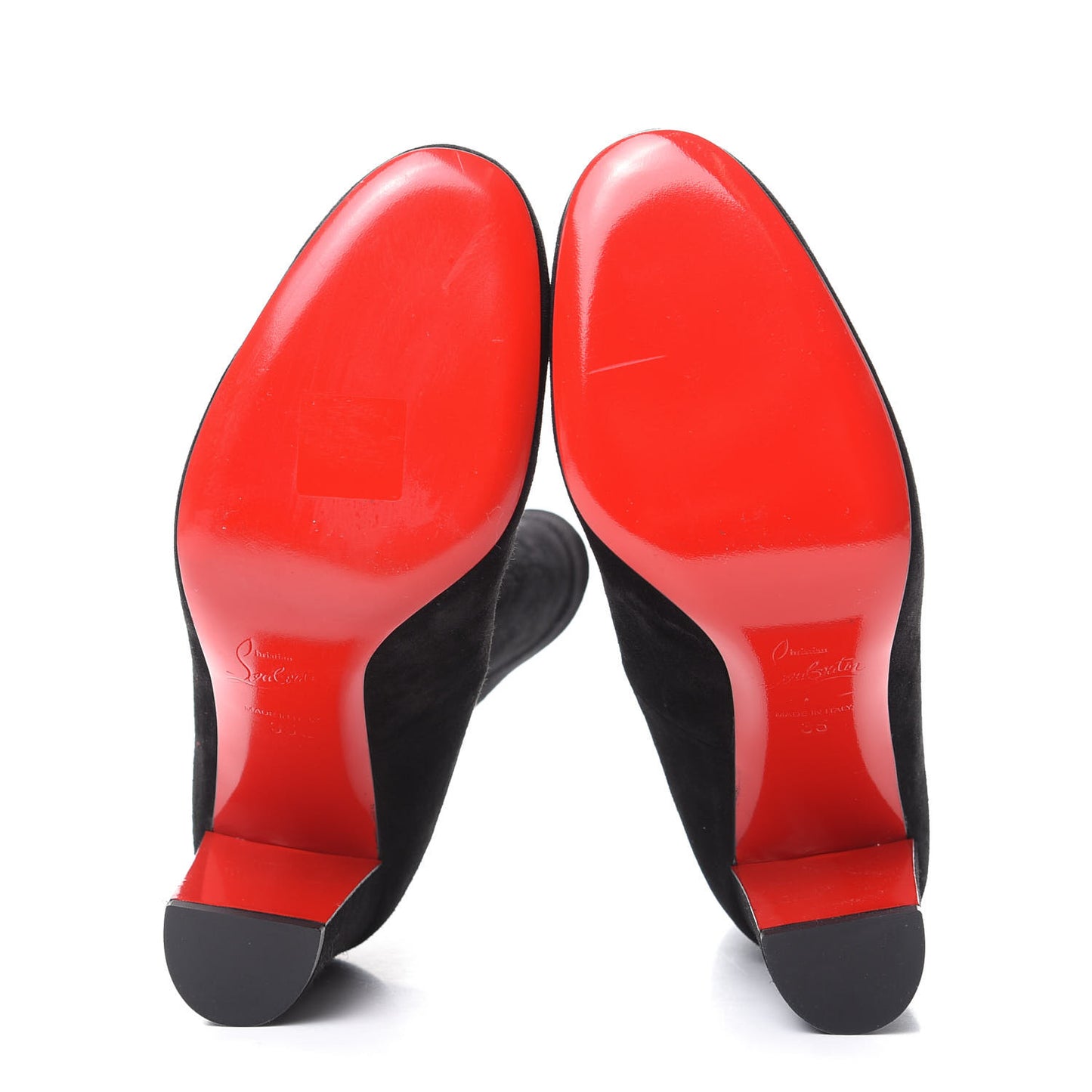 Veau Velours Stretch Gena 85 Bootie 35 Black