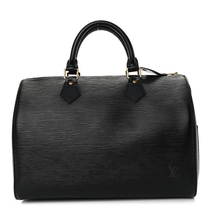 Louis Vuitton Epi Speedy 30 Black 1 of 11