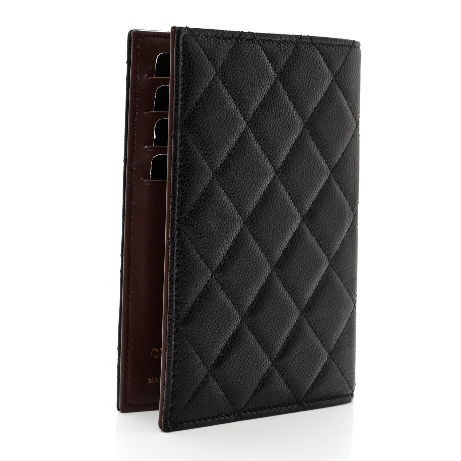 Chanel Caviar Quilted Passport Holder Black 3 of 8