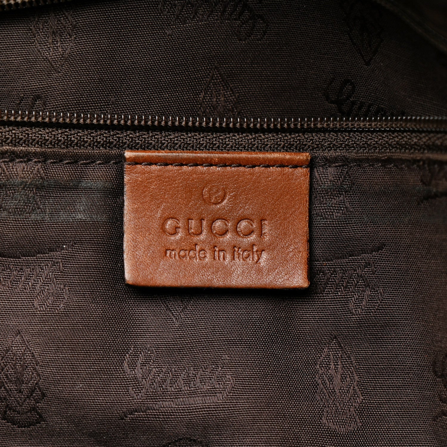 Gucci Guccissima Medium Sukey Tote Brown 6 of 23