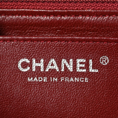 Chanel Caviar Quilted Jumbo Single Flap Red 6 of 12