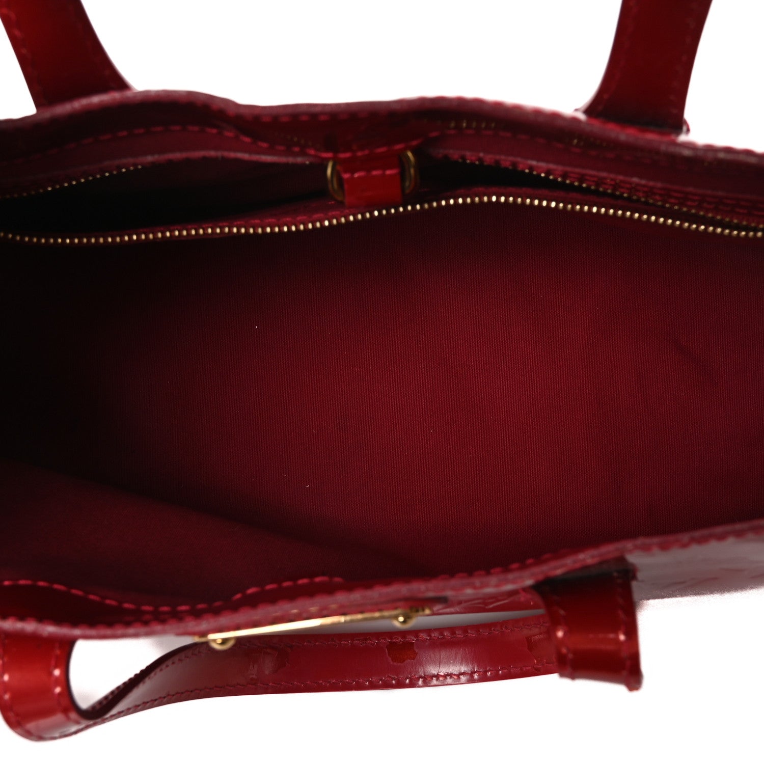 Louis Vuitton Vernis Wilshire PM Pomme D'Amour 5 of 9