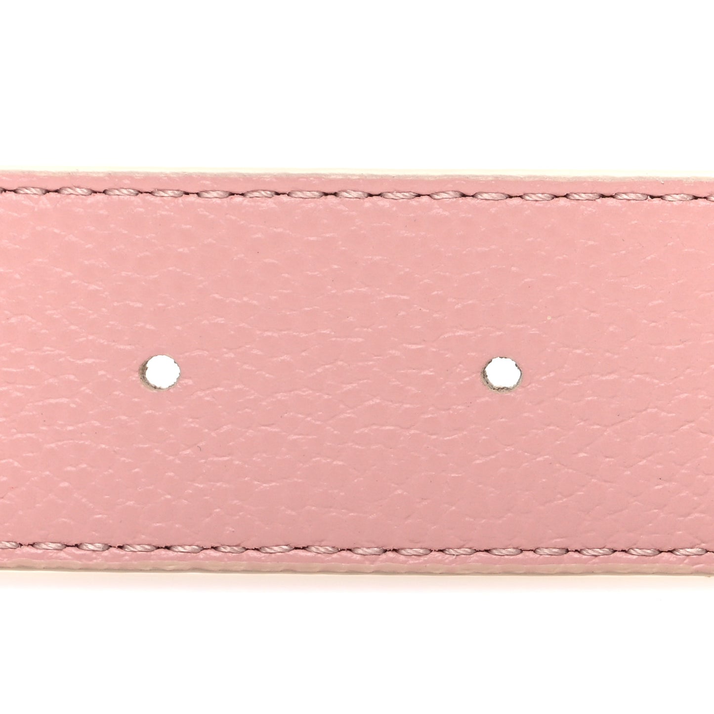 Damier Azur 30mm LV Initiales Reversible Belt 80 32 Pink