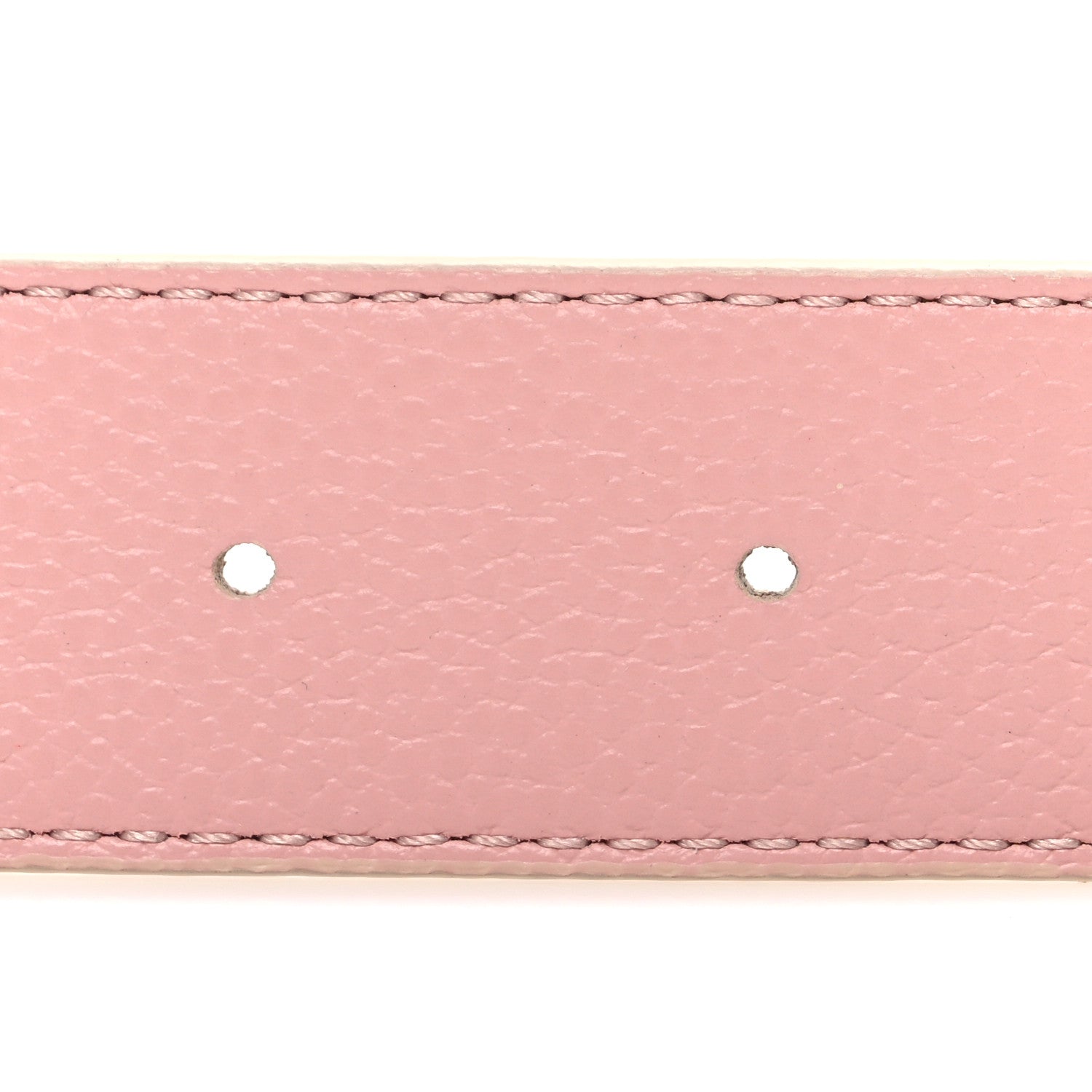 Louis Vuitton Damier Azur 30mm LV Initiales Reversible Belt 80 32 Pink 4 of 6