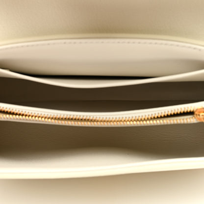 Celine Supple Calfskin Teen Victoire White 5 of 9