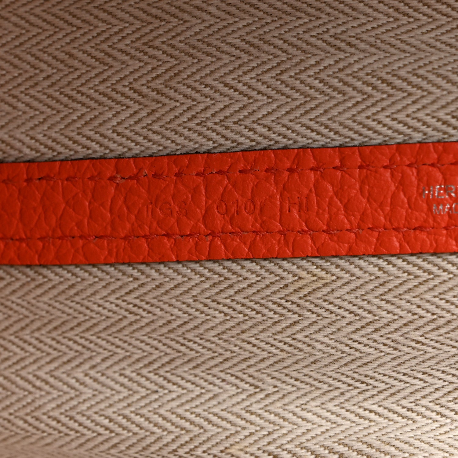 Hermes Negonda Garden Party TPM 30 Orange Poppy 7 of 10