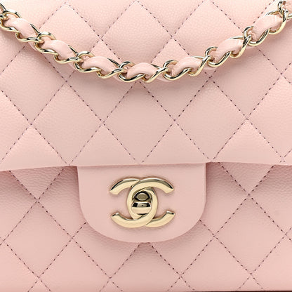 Chanel Caviar Quilted Small Double Flap Light Pink 8 of 13