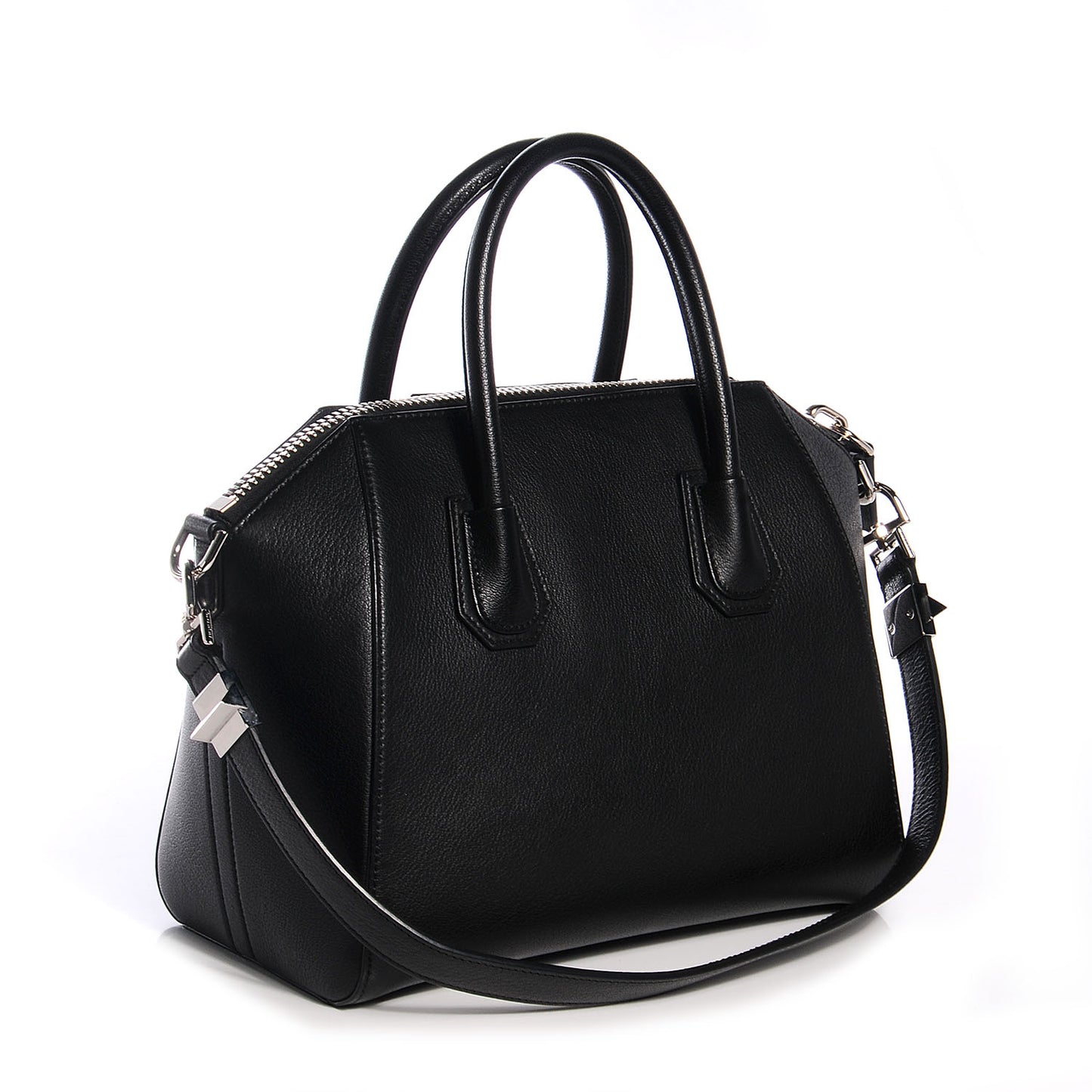 Sugar Goatskin Small Antigona Black
