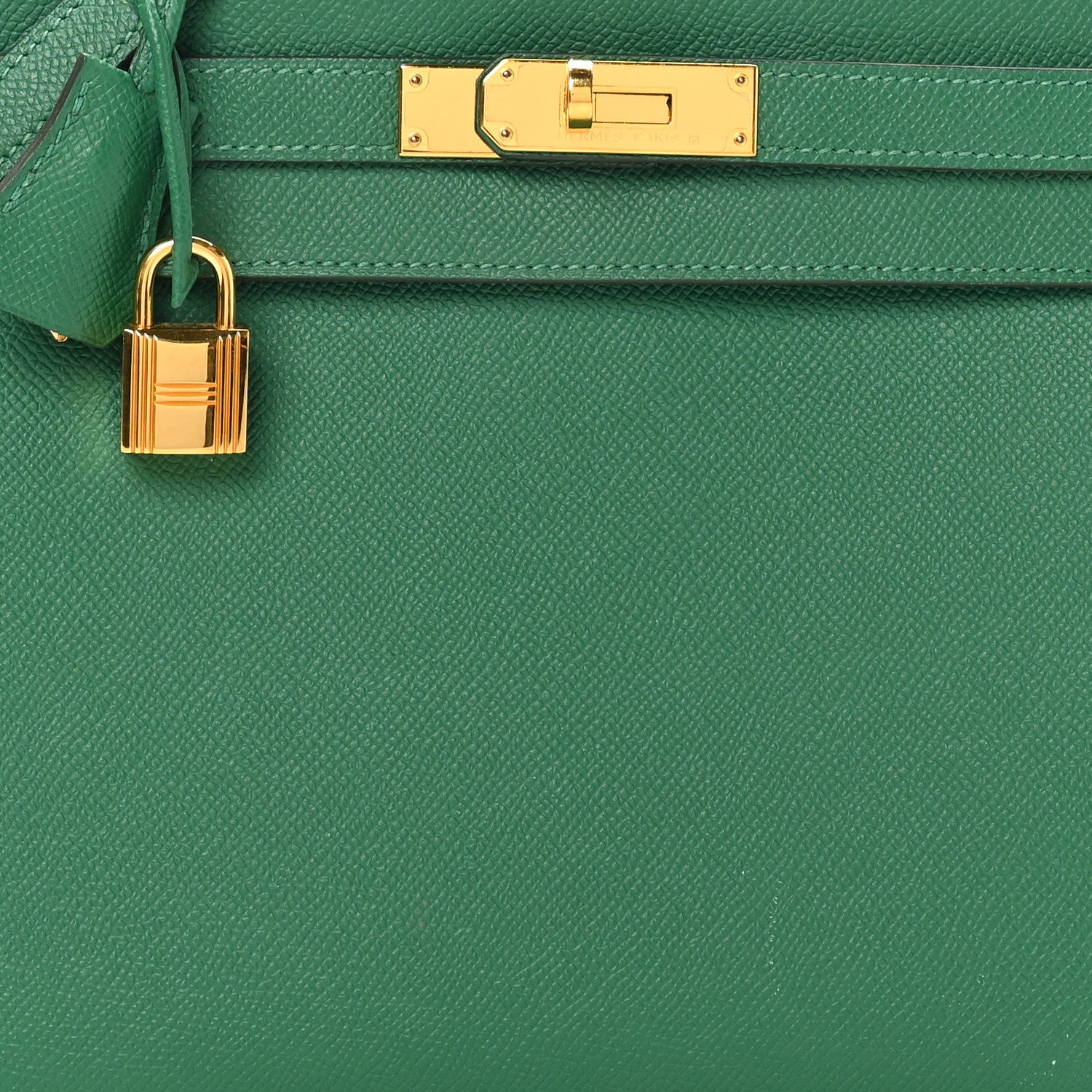 Hermes Epsom Kelly Sellier 28 Vert Vertigo 8 of 11