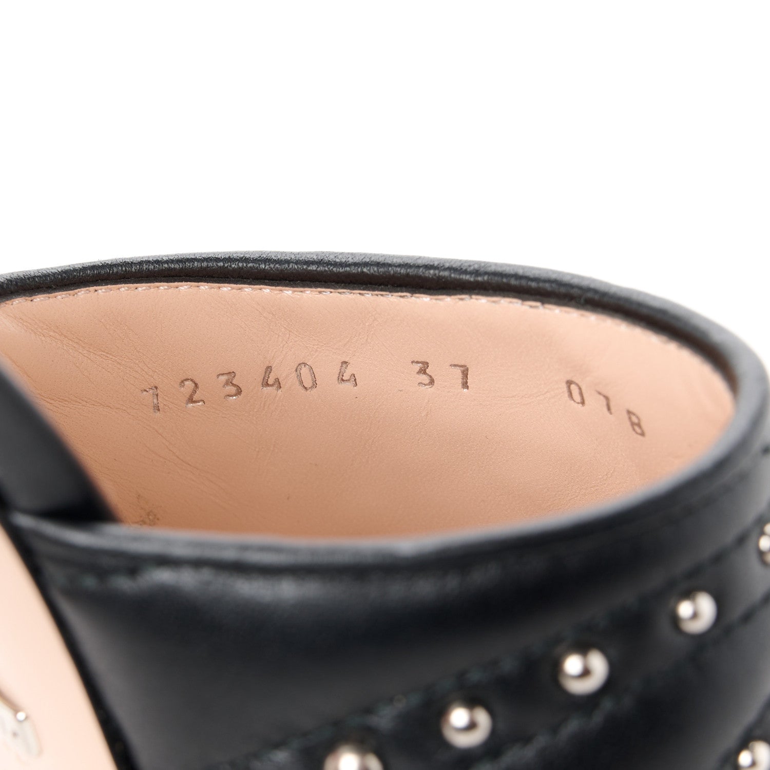 Gucci Malaga Kid Platform Sandals 37 Black 8 of 9