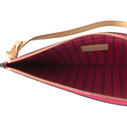 Louis Vuitton Monogram Neverfull MM GM Pochette Pivoine 6 of 7