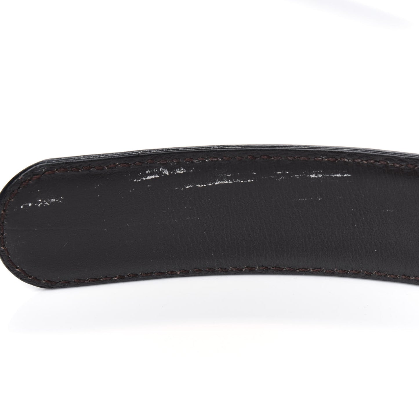 Calfskin Interlocking G Reversible Belt 90 36 Black Brown