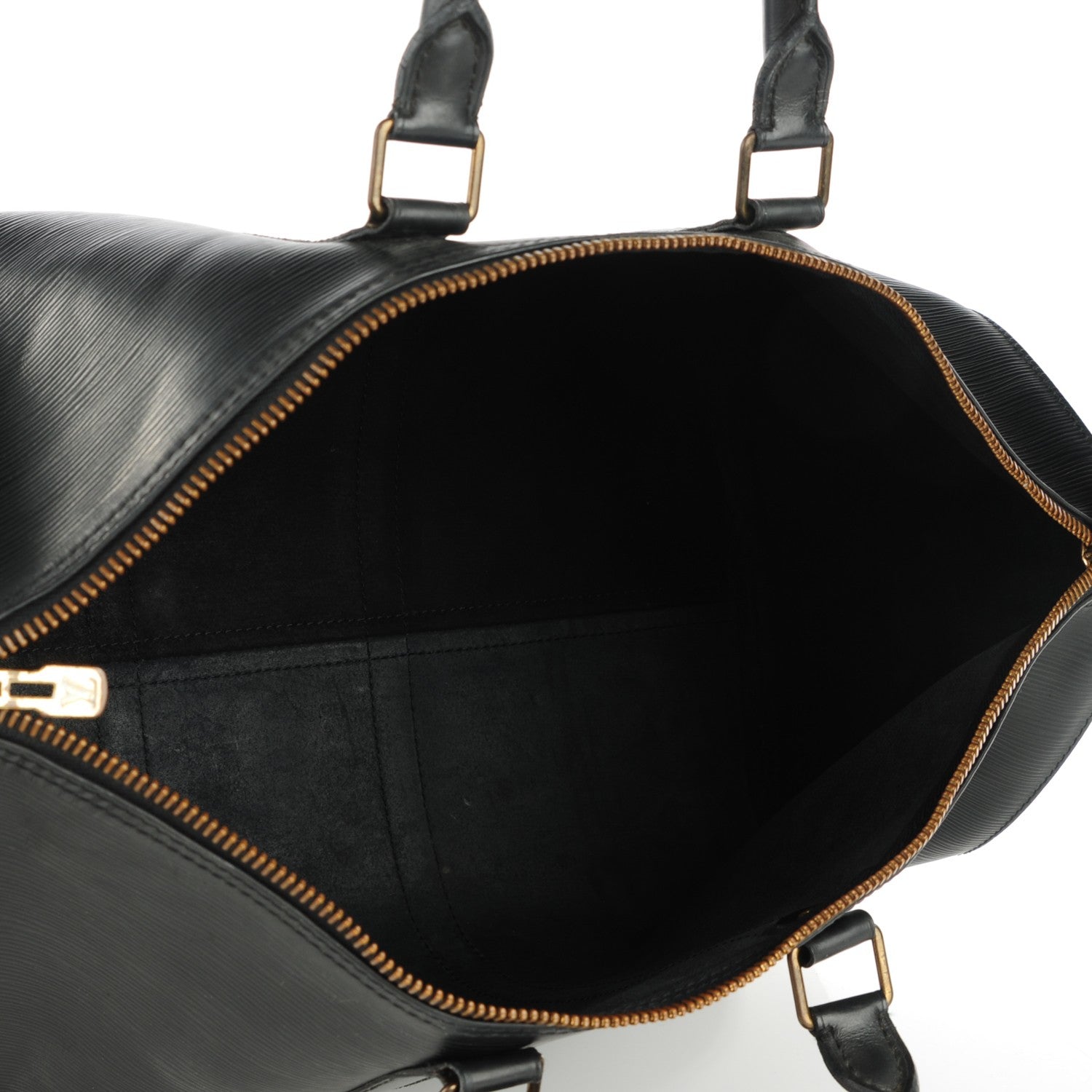 Louis Vuitton Epi Keepall 45 Black 6 of 8