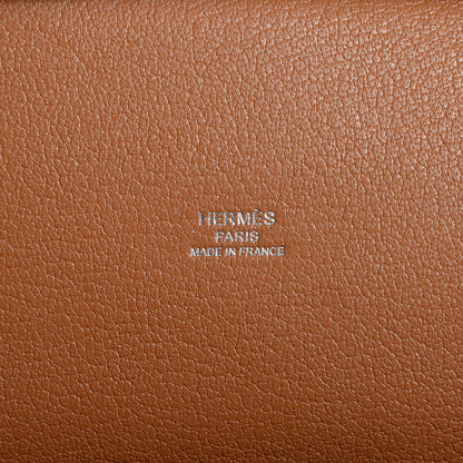 Hermes Taurillon Clemence Jypsiere 28 Gold 8 of 22