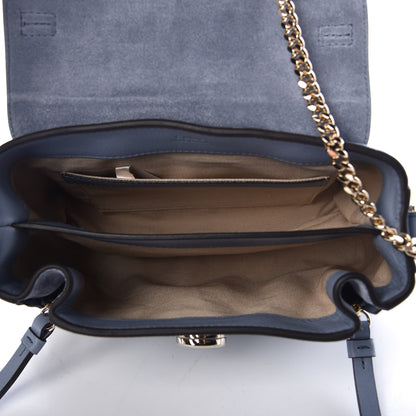 Chloe Calfskin Mini Faye Day Shoulder Bag Washed Blue 6 of 10