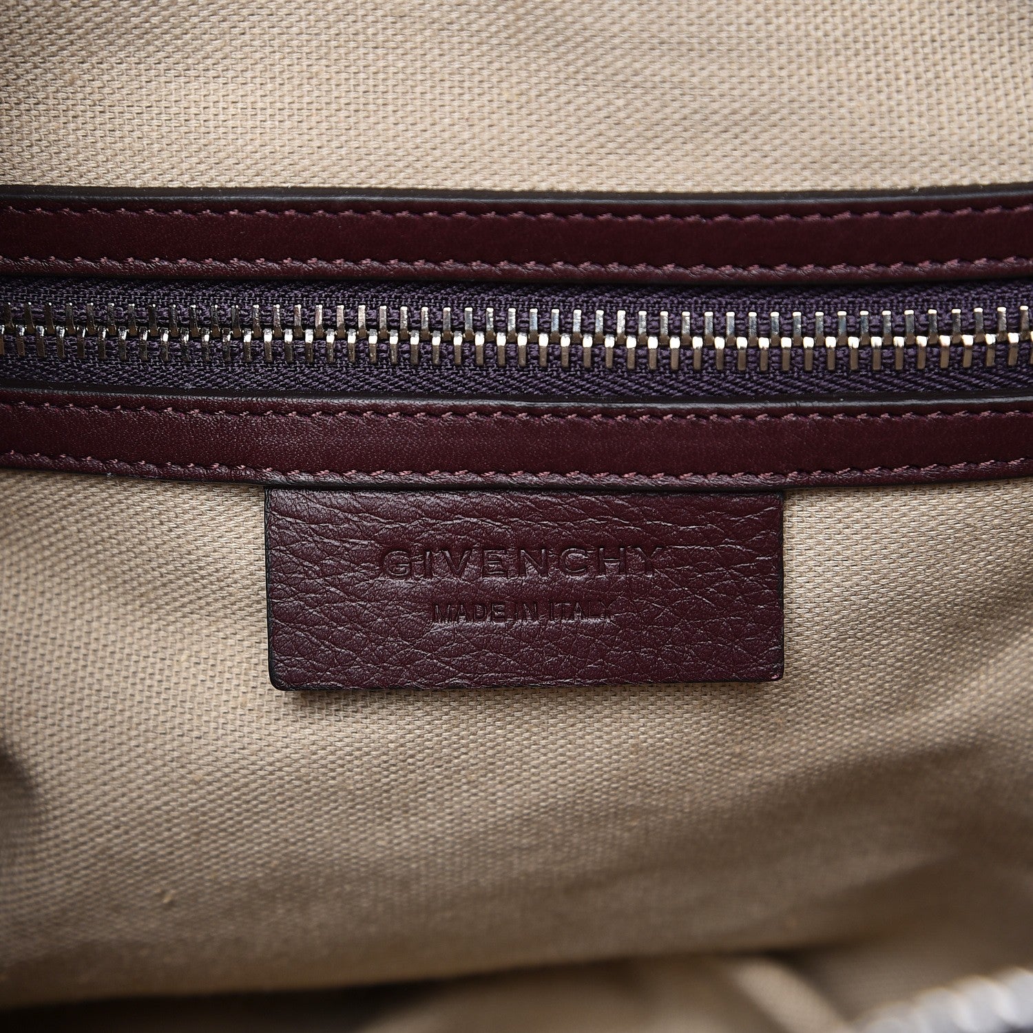 Givenchy Waxy Grained Calfskin Small Nightingale Oxblood 7 of 8