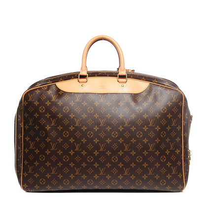 Louis Vuitton Monogram Alize 2 Compartment Luggage Travel Bag 1 of 8