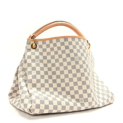 Louis Vuitton Damier Azur Artsy MM 3 of 9