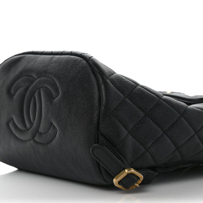 Chanel Caviar Quilted Filigree Backpack Black 9 of 10