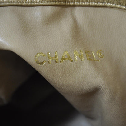 Chanel Lambskin CC Drawstring Bag Gold 8 of 9