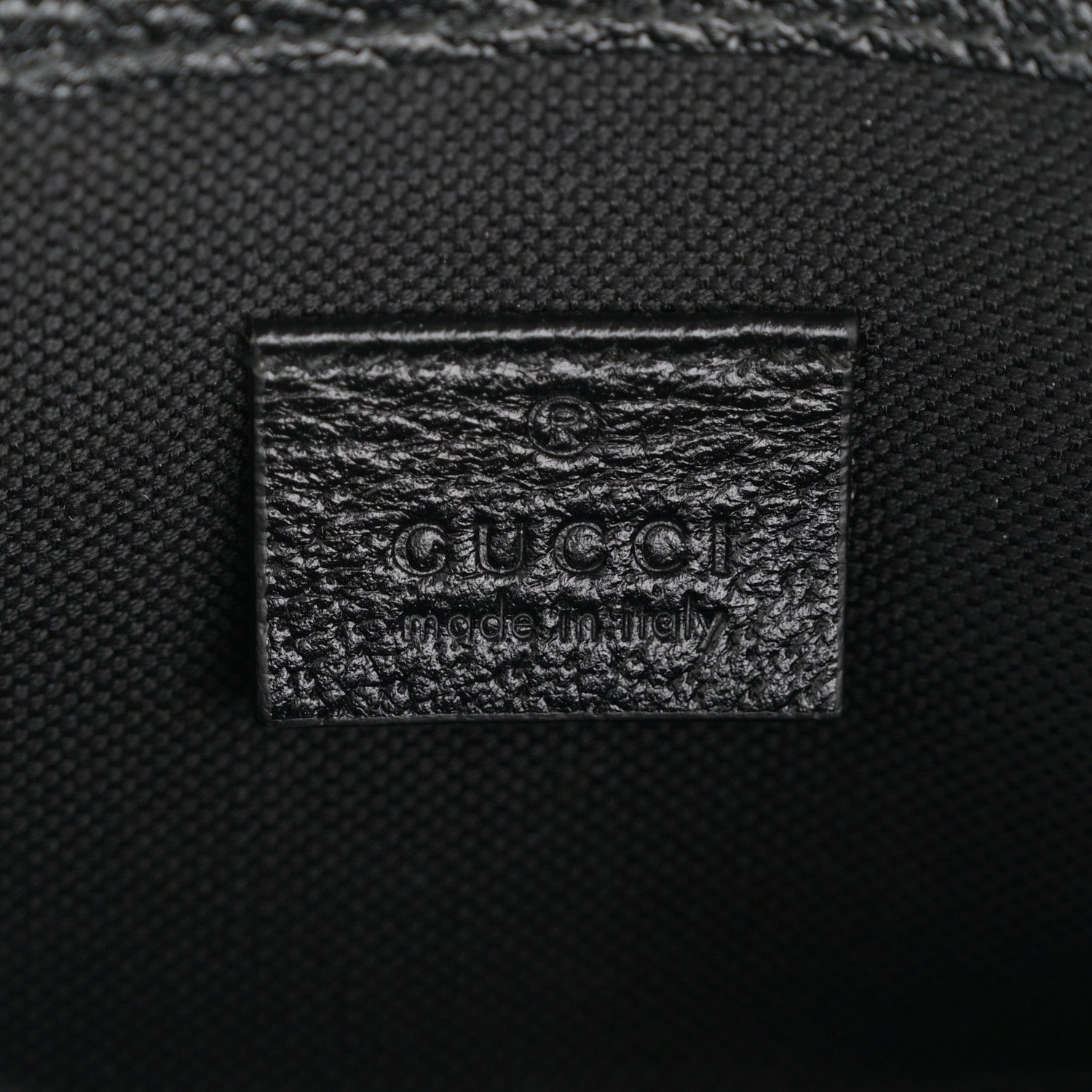 Gucci Monogram Jumbo GG Textured Dollar Calfskin Mini Horsebit 1955 Shoulder Bag Black 6 of 12