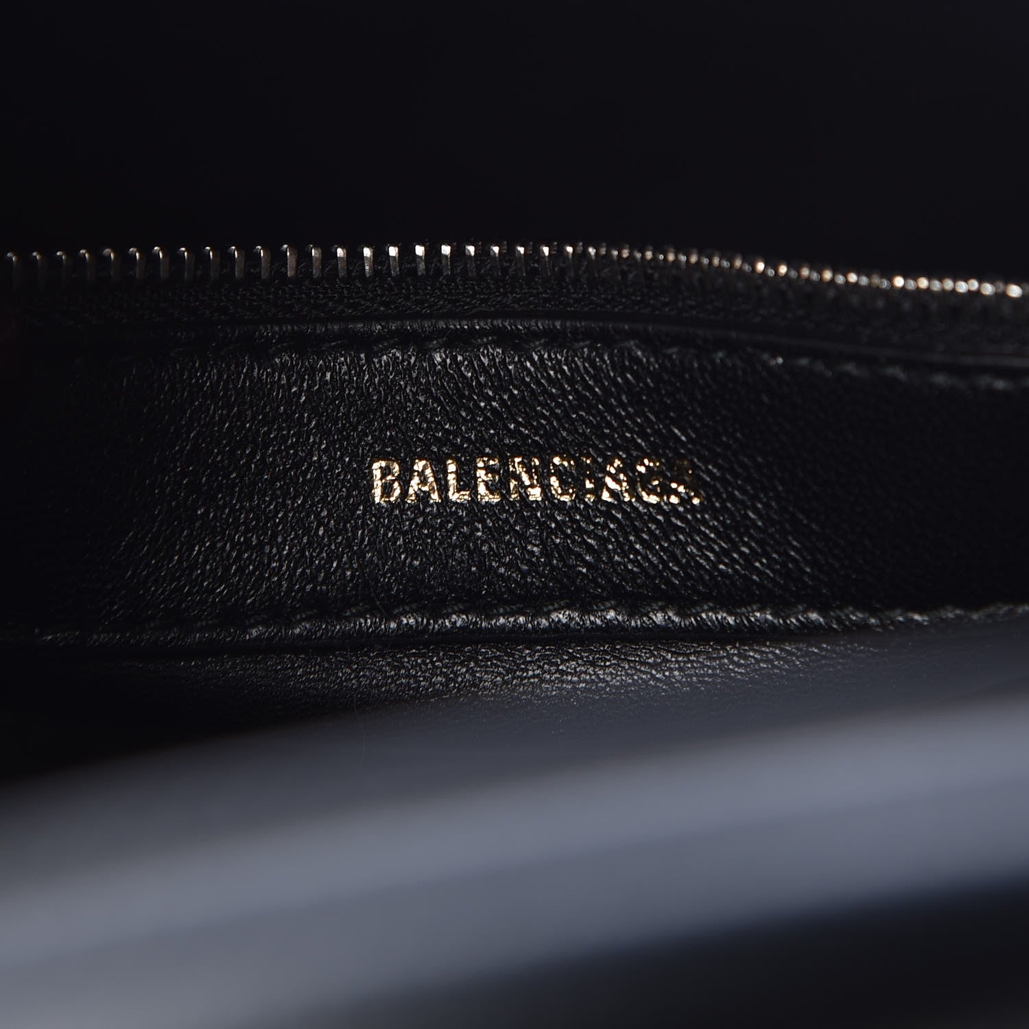 Balenciaga Signature Grained Calfskin Logo S Ville Top Handle Bag Black Rose Shocking 7 of 9