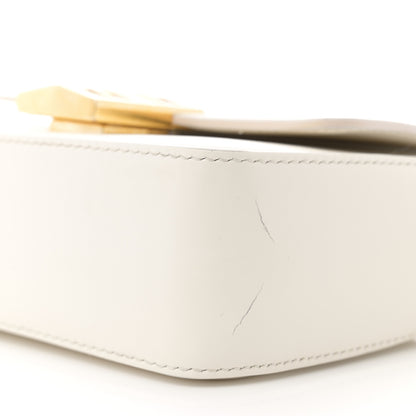 Givenchy Box Calfskin Small 4G Cube Chain Shoulder Bag Ivory 10 of 17