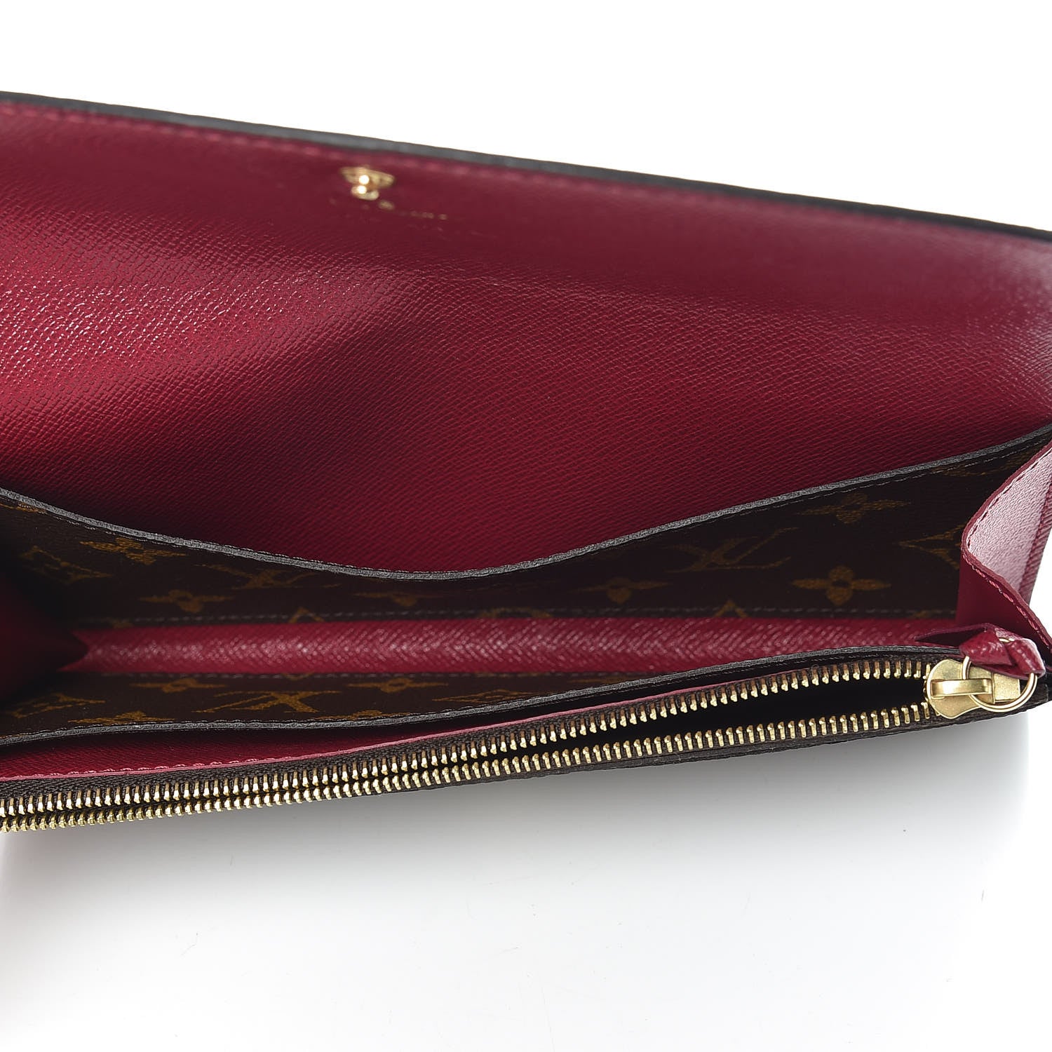 Louis Vuitton Monogram Emilie Wallet Fuchsia 6 of 6
