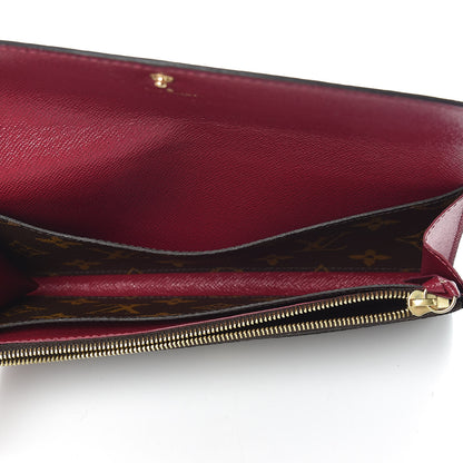 Louis Vuitton Monogram Emilie Wallet Fuchsia 6 of 6
