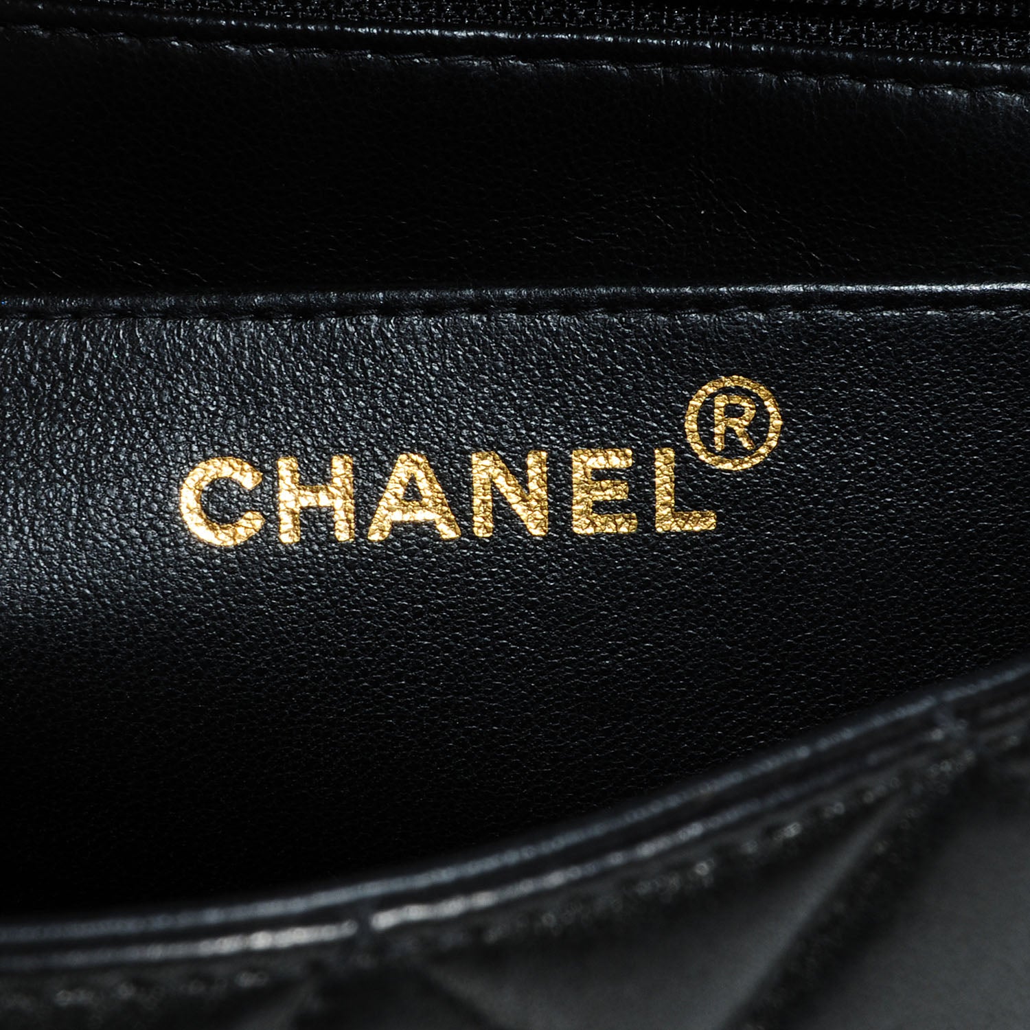 Chanel Lambskin Quilted Medium Kelly Flap Bag Black 7 of 9