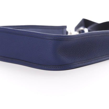 Hermes Taurillon Clemence Amazone Evelyne TPM Blue Saphir Blue Indigo 10 of 11