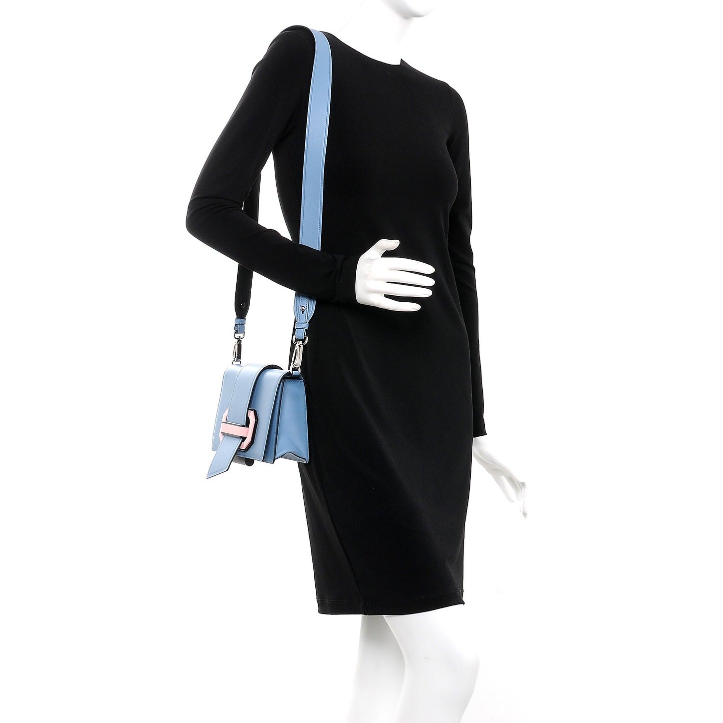 City Calf Plex Ribbon Bag Astrale Rosa