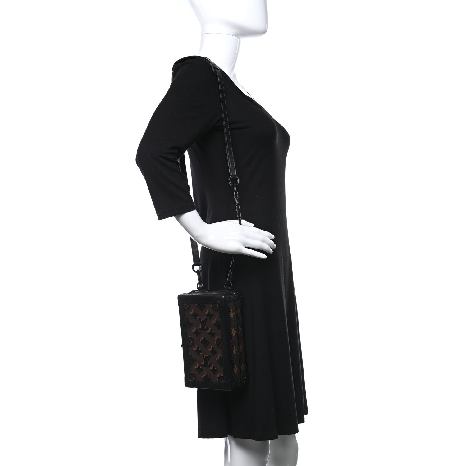 Louis Vuitton Monogram Tuffetage Vertical Soft Trunk 2 of 8