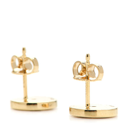 Tiffany 18K Yellow Gold Diamond Mini Atlas Earrings 3 of 5